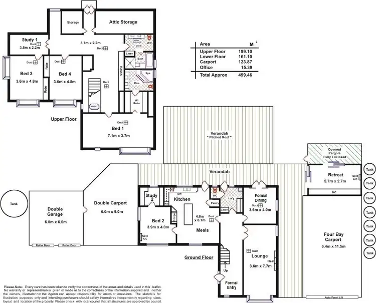 Floorplan of Homely house listing, Address available on request