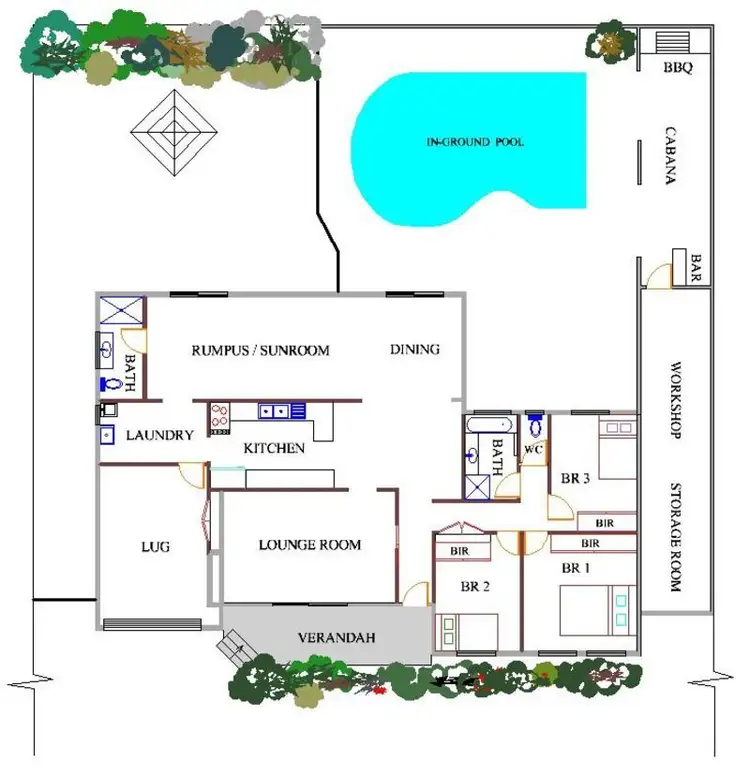 Floorplan of Homely house listing, 13 Jasper Road, Baulkham Hills NSW 2153
