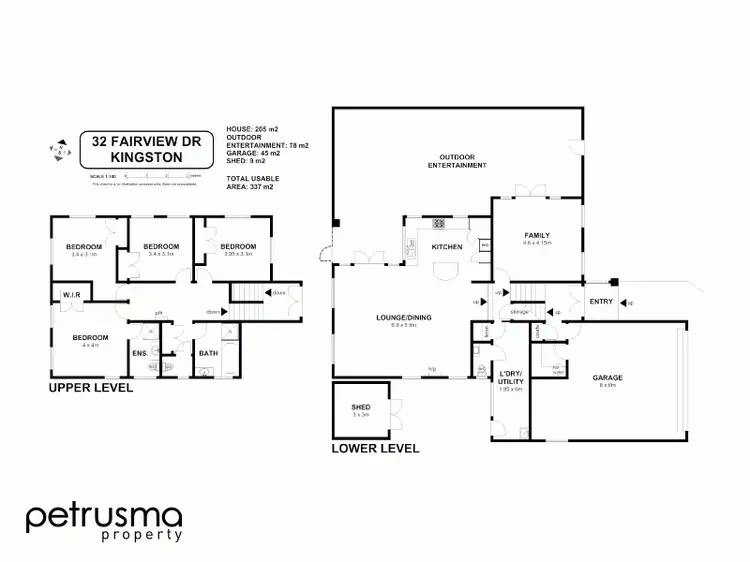 Floorplan of Homely house listing, 32 Fairview Drive, Kingston TAS 7050