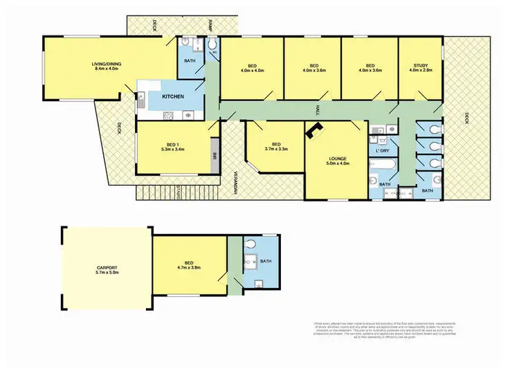 Floorplan of Homely house listing, 1 Grove Road, Lorne VIC 3232