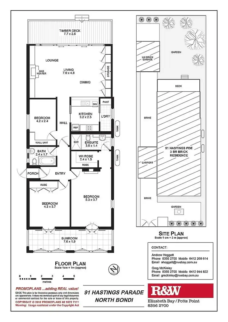 Floorplan of Homely house listing, 91 Hastings Parade, North Bondi NSW 2026