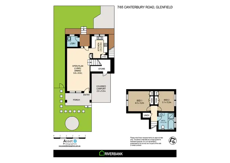 Floorplan of Homely townhouse listing, 7/65 Canterbury Rd, Glenfield NSW 2167