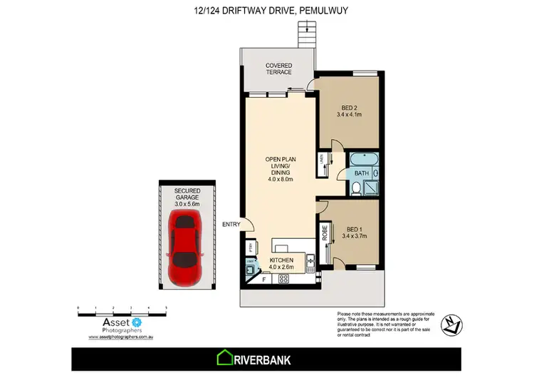 Floorplan of Homely apartment listing, 12/124 Driftway Dr, Pemulwuy NSW 2145