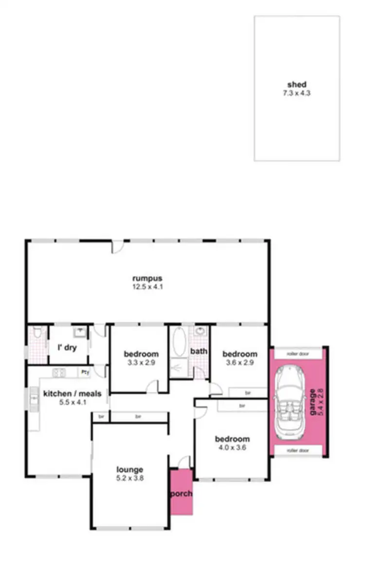 Floorplan of Homely house listing, 2A Athol Avenue, Tranmere SA 5073