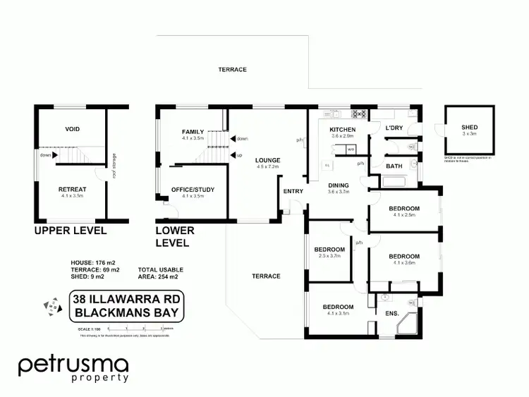 Floorplan of Homely house listing, 38 Illawarra Road, Blackmans Bay TAS 7052