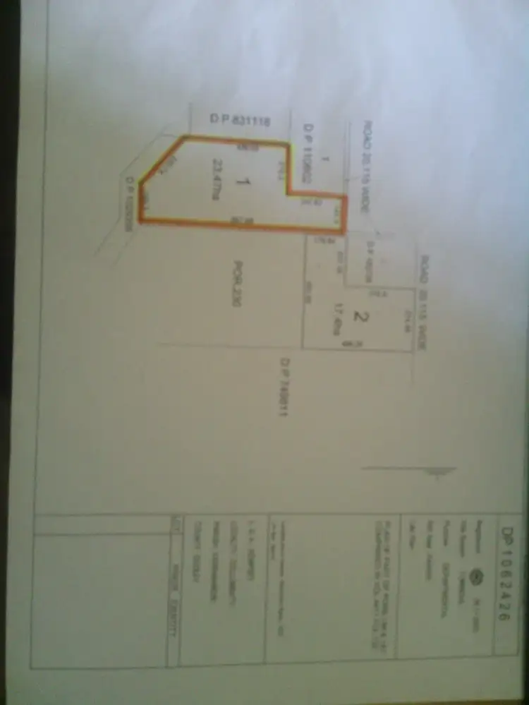 Floorplan of Homely rural property listing, Lot 1/ 84 Owens Access, Collombatti NSW 2440
