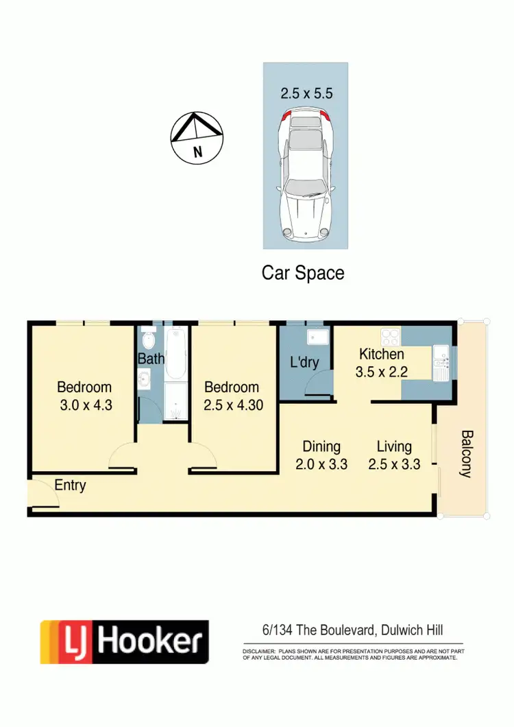 Floorplan of Homely apartment listing, 6/134 The Boulevarde, Dulwich Hill NSW 2203