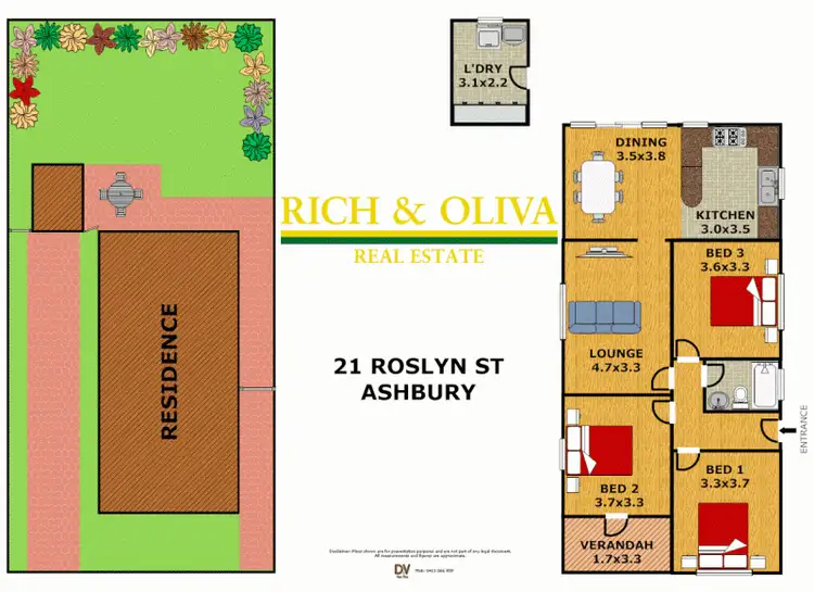 Floorplan of Homely house listing, 21 Roslyn Street, Ashbury NSW 2193