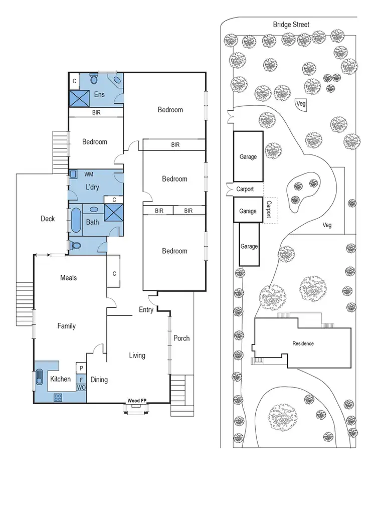 Floorplan of Homely rural property listing, 689 Ballarat Road, Batesford VIC 3213