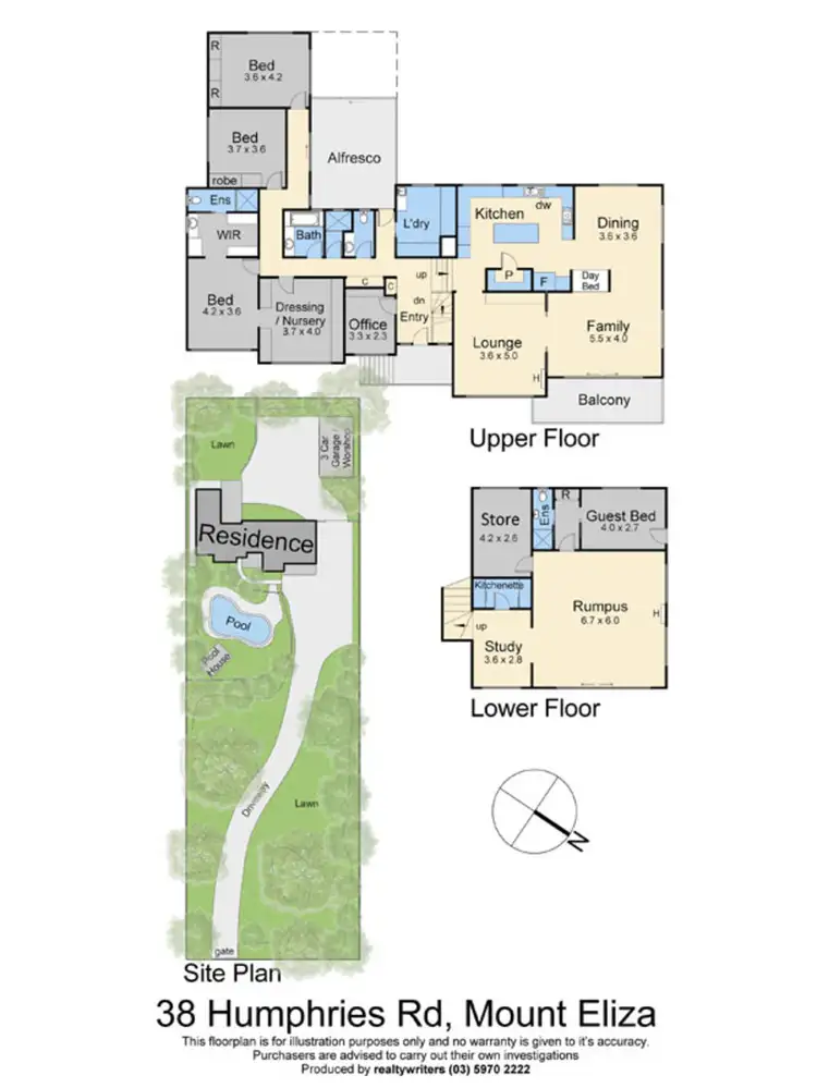 Floorplan of Homely house listing, 38 Humphries Road, Mount Eliza VIC 3930