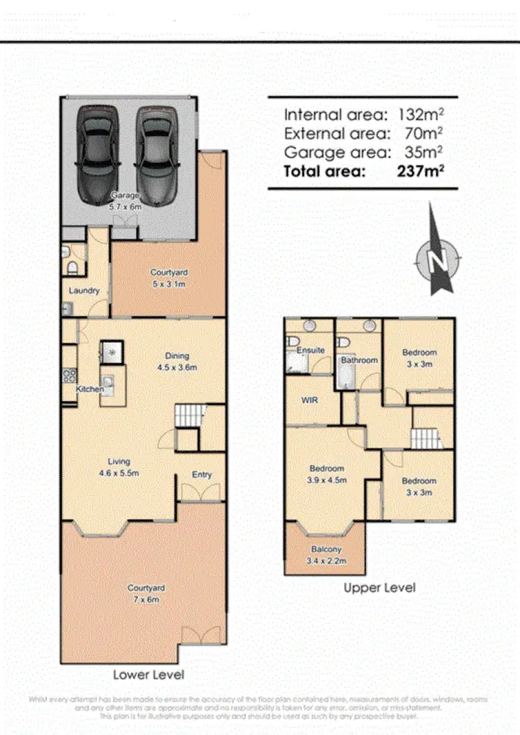 Floorplan of Homely townhouse listing, Address available on request