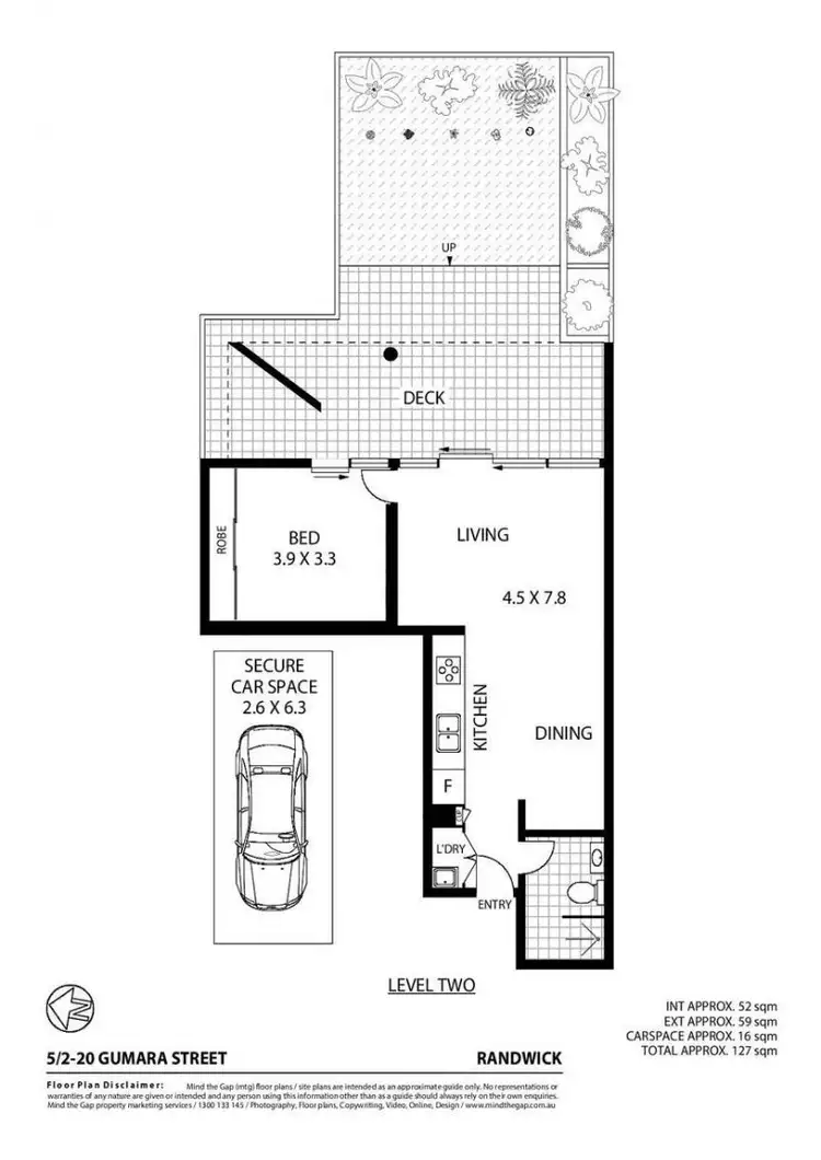 Floorplan of Homely apartment listing, 5/2-20 Gumara Street, Randwick NSW 2031