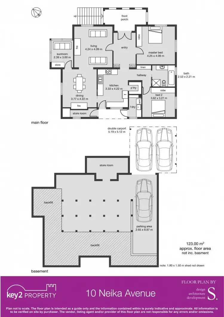 Floorplan of Homely house listing, 10 Neika Ave, West Launceston TAS 7250