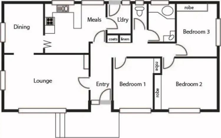 Floorplan of Homely house listing, 28 Boustead Circuit, Kambah ACT 2902