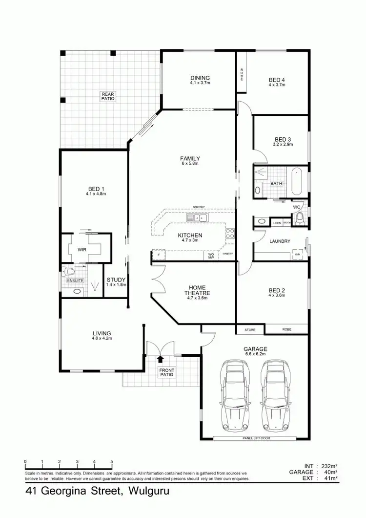 Floorplan of Homely house listing, 41 Georgina Street, Wulguru QLD 4811