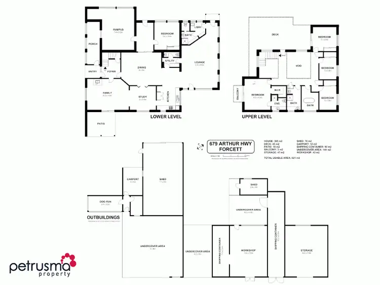 Floorplan of Homely house listing, 679 Arthur Highway, Forcett TAS 7173