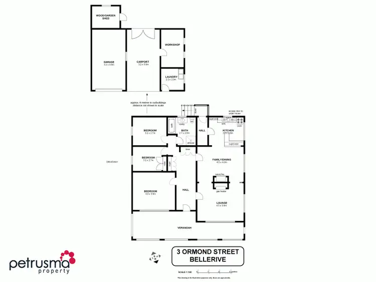 Floorplan of Homely house listing, 3 Ormond Street, Bellerive TAS 7018