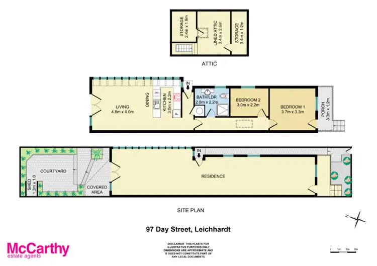 Floorplan of Homely house listing, 97 Day Street, Leichhardt NSW 2040