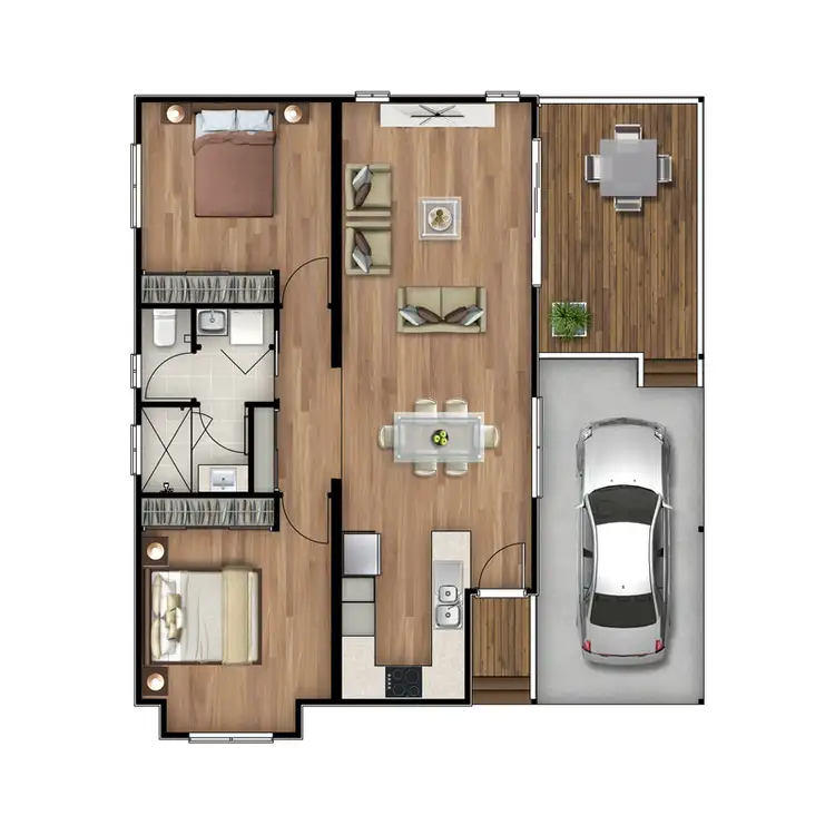 Floorplan of Homely house listing, 33/2 Koplick Road, Chambers Flat QLD 4133