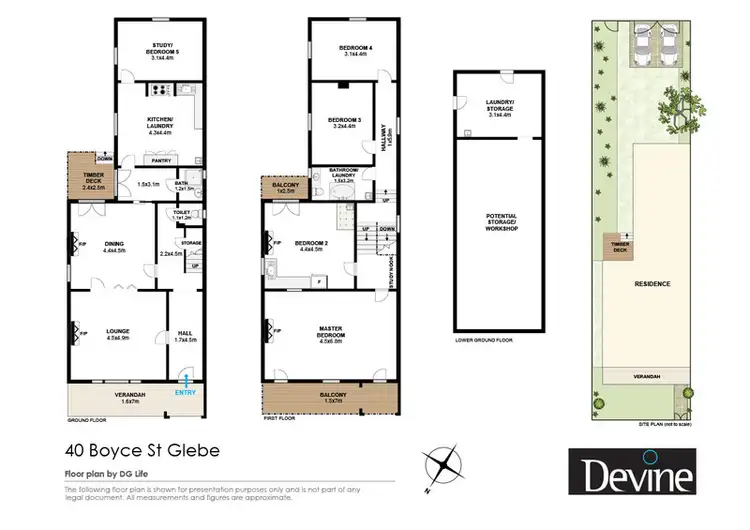 Floorplan of Homely house listing, 40 Boyce Street, Glebe NSW 2037