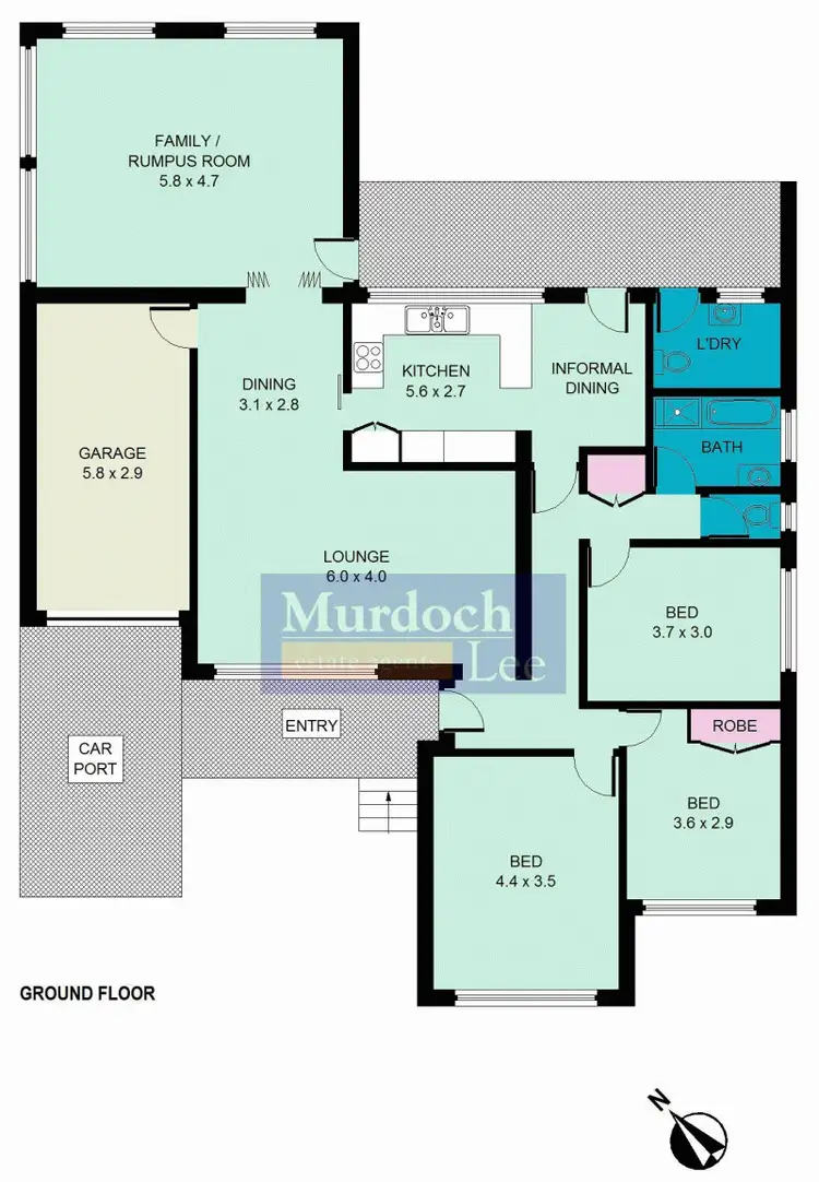 Floorplan of Homely house listing, 8 Marguerite Crescent, West Pennant Hills NSW 2125