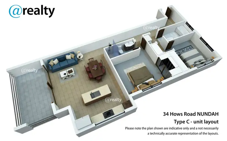 Floorplan of Homely unit listing, 7/34 Hows Road, Nundah QLD 4012