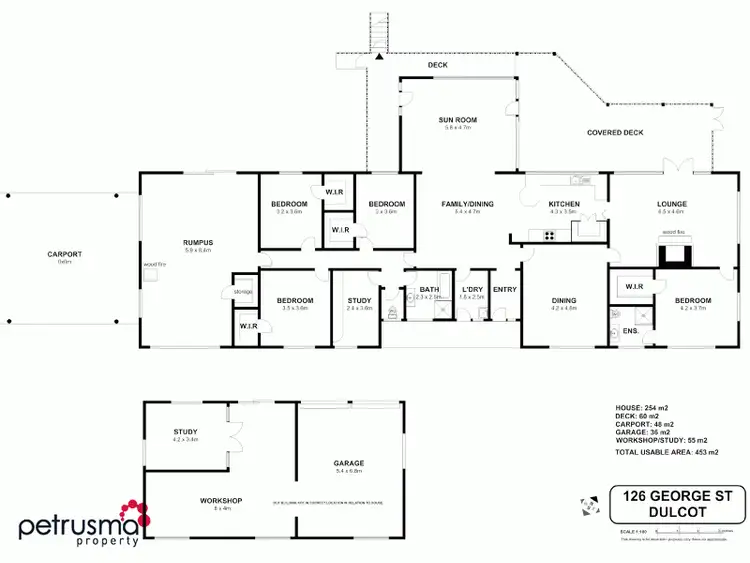 Floorplan of Homely house listing, 126 George Street, Dulcot TAS 7025