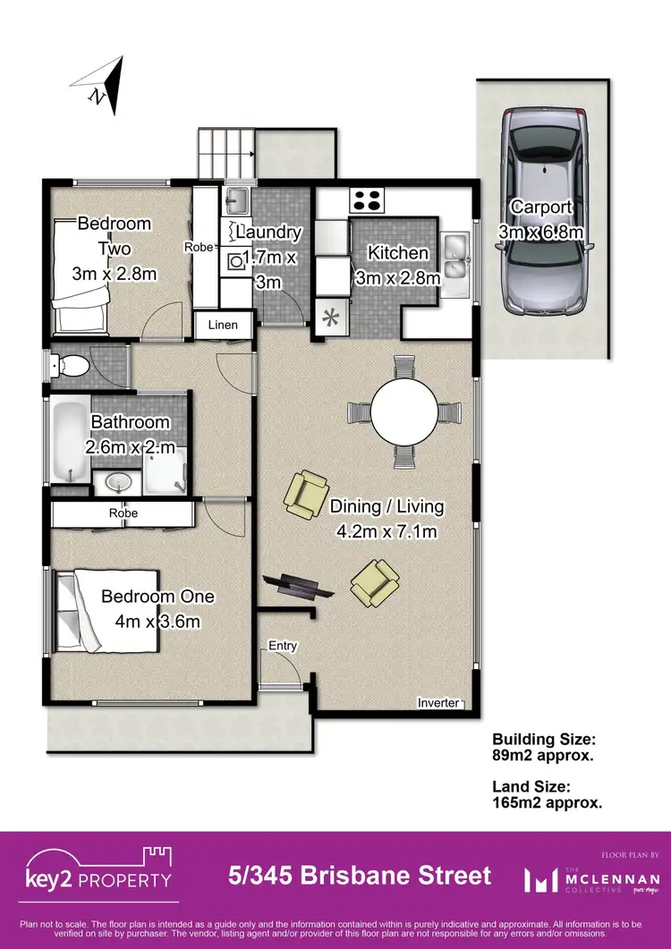 Floorplan of Homely house listing, 5/345 Brisbane Street, West Launceston TAS 7250