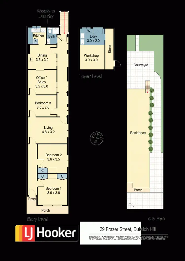 Floorplan of Homely house listing, 29 Frazer Street, Dulwich Hill NSW 2203