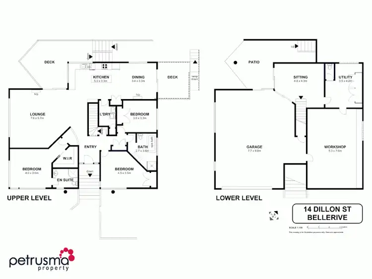 Floorplan of Homely house listing, 14 Dillon Street, Bellerive TAS 7018