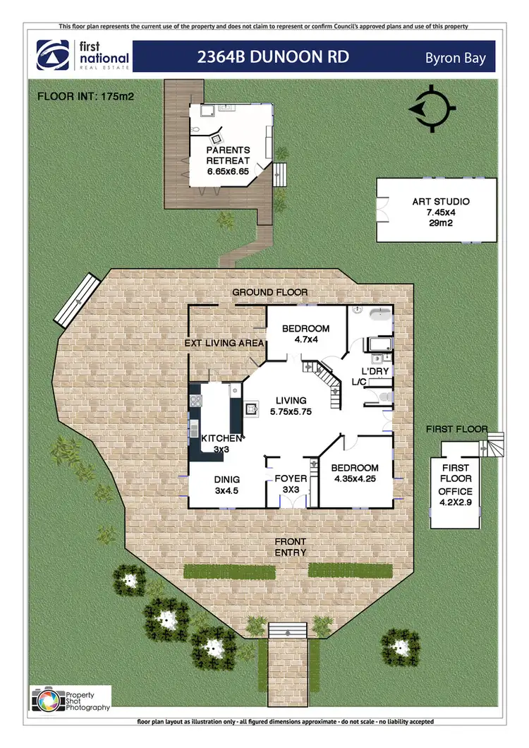 Floorplan of Homely house listing, Lot 2, 2364 Dunoon Road, Rosebank NSW 2480