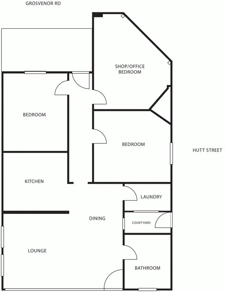 Floorplan of Homely house listing, 52 Grosvenor Road, Mount Lawley WA 6050