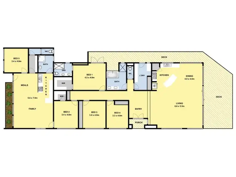Floorplan of Homely house listing, 42 Noble Street, Anglesea VIC 3230
