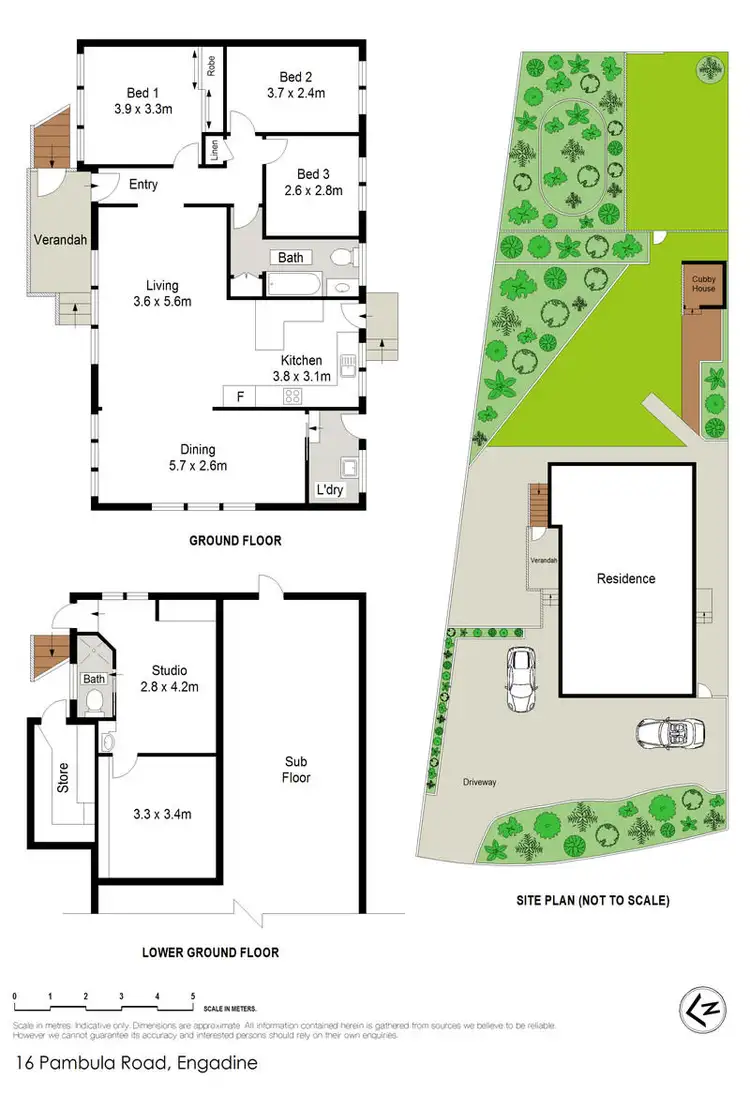 Floorplan of Homely house listing, 16 Pambula Road, Engadine NSW 2233