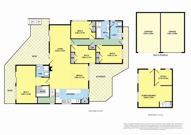 Floorplan of Homely house listing, 14 Lubel Street, Anglesea VIC 3230