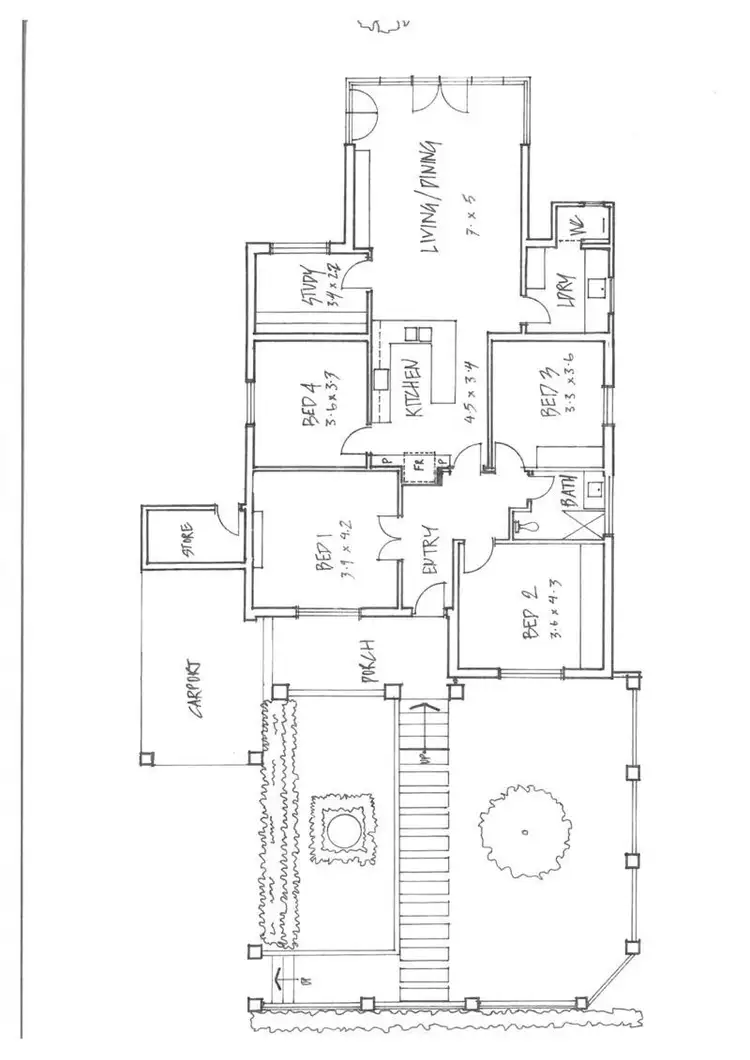 Floorplan of Homely house listing, 10 Watson Place, Maylands WA 6051
