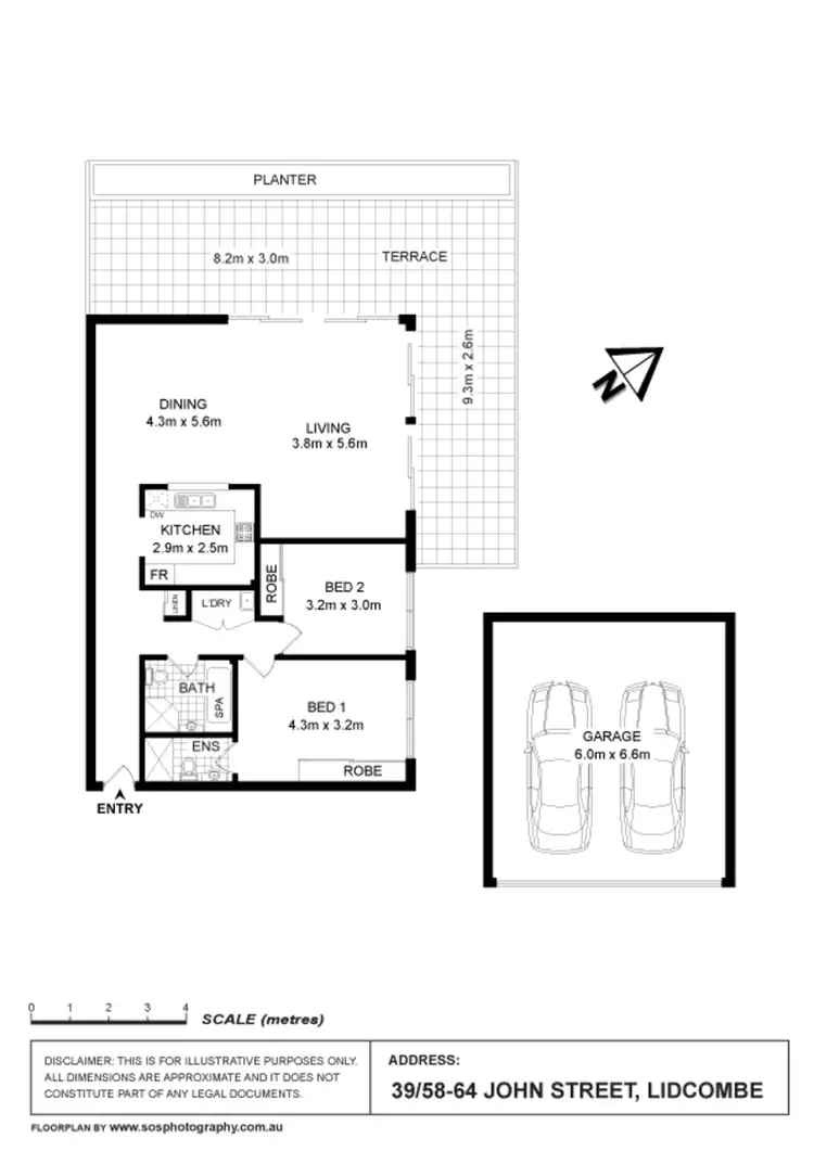Floorplan of Homely apartment listing, 39/58-64 John Street, Lidcombe NSW 2141