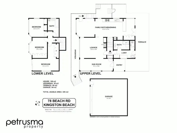 Floorplan of Homely house listing, 78 Beach Road, Kingston Beach TAS 7050