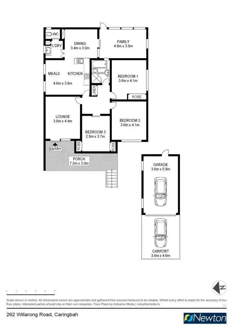 Floorplan of Homely house listing, 262 Willarong Road, Caringbah NSW 2229