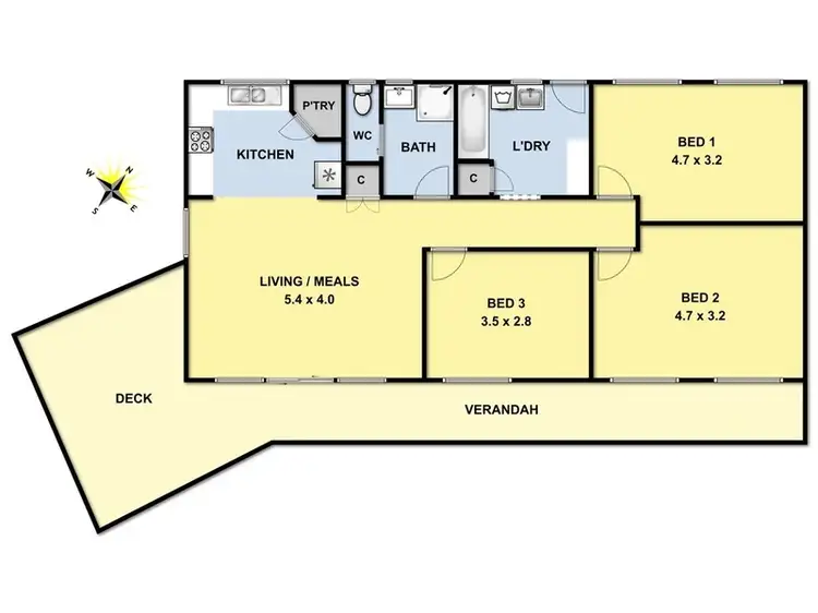 Floorplan of Homely house listing, 11 Smithers Street, Lorne VIC 3232