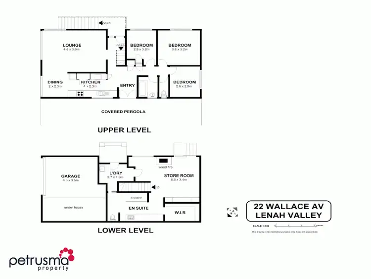 Floorplan of Homely house listing, 22 Wallace Ave, Lenah Valley TAS 7008