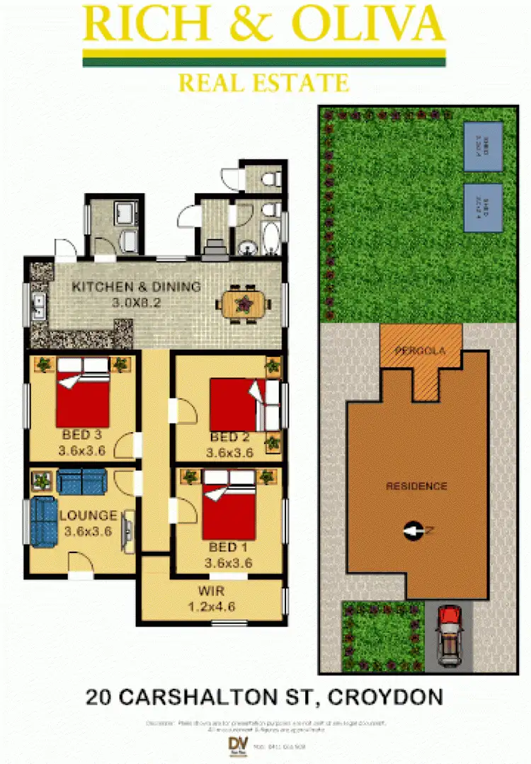 Floorplan of Homely house listing, 20 Carshalton Street, Croydon NSW 2132
