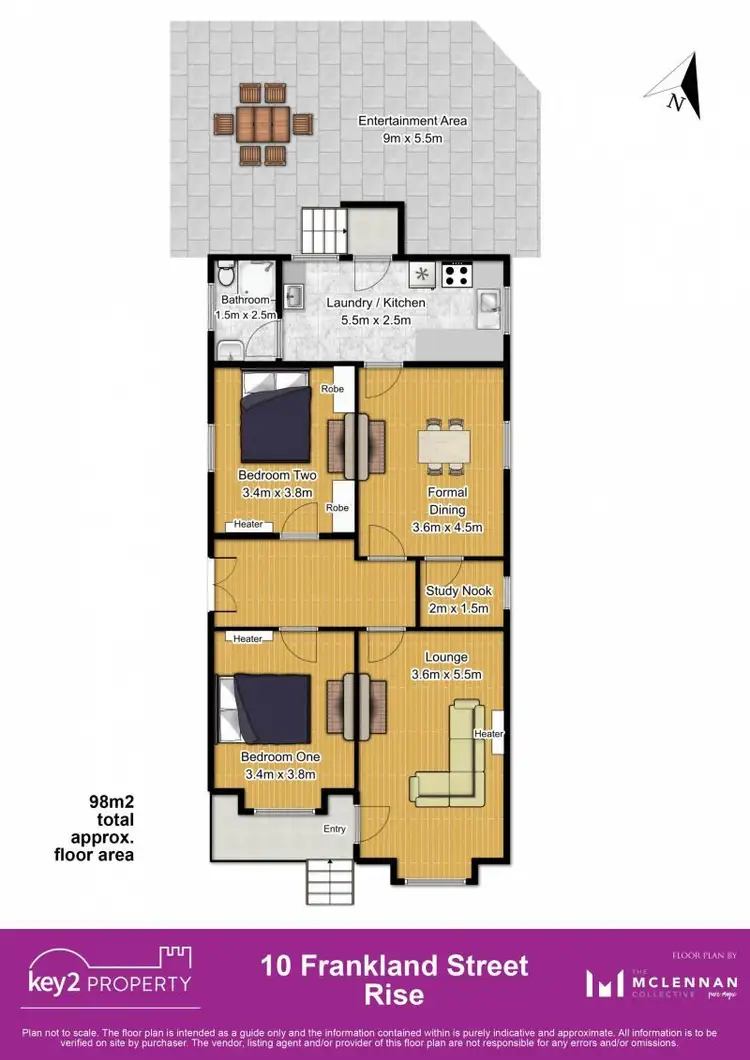 Floorplan of Homely house listing, 10 Frankland Rise, Launceston TAS 7250