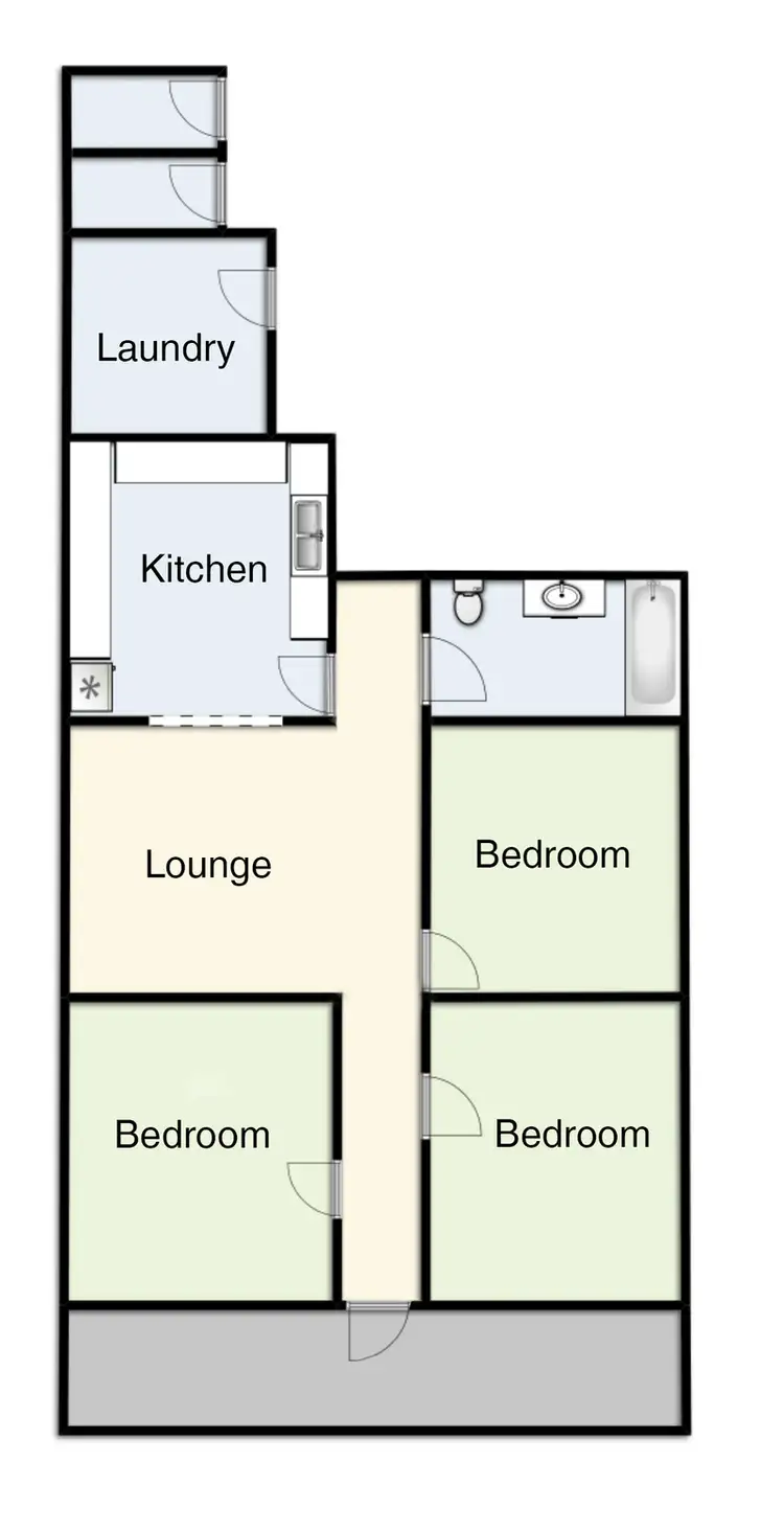 Floorplan of Homely house listing, 2 Lawson St, Hamilton NSW 2303