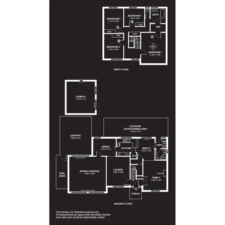 Floorplan of Homely house listing, 12 Cornwall Court, Woodcroft SA 5162