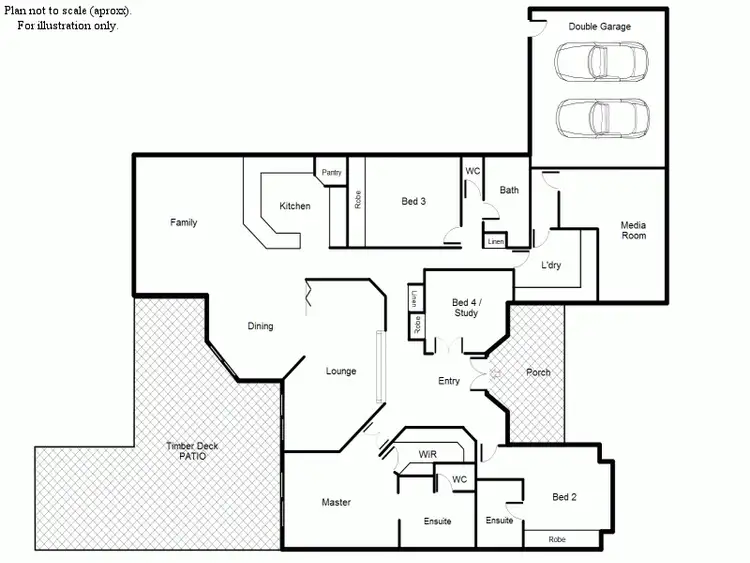 Floorplan of Homely house listing, 27 Hibbertia Ct, New Beith QLD 4124