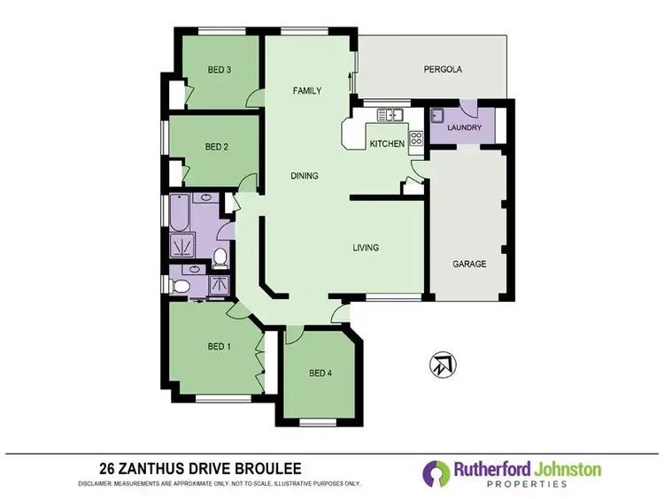 Floorplan of Homely house listing, 26 Zanthus Drive, Broulee NSW 2537