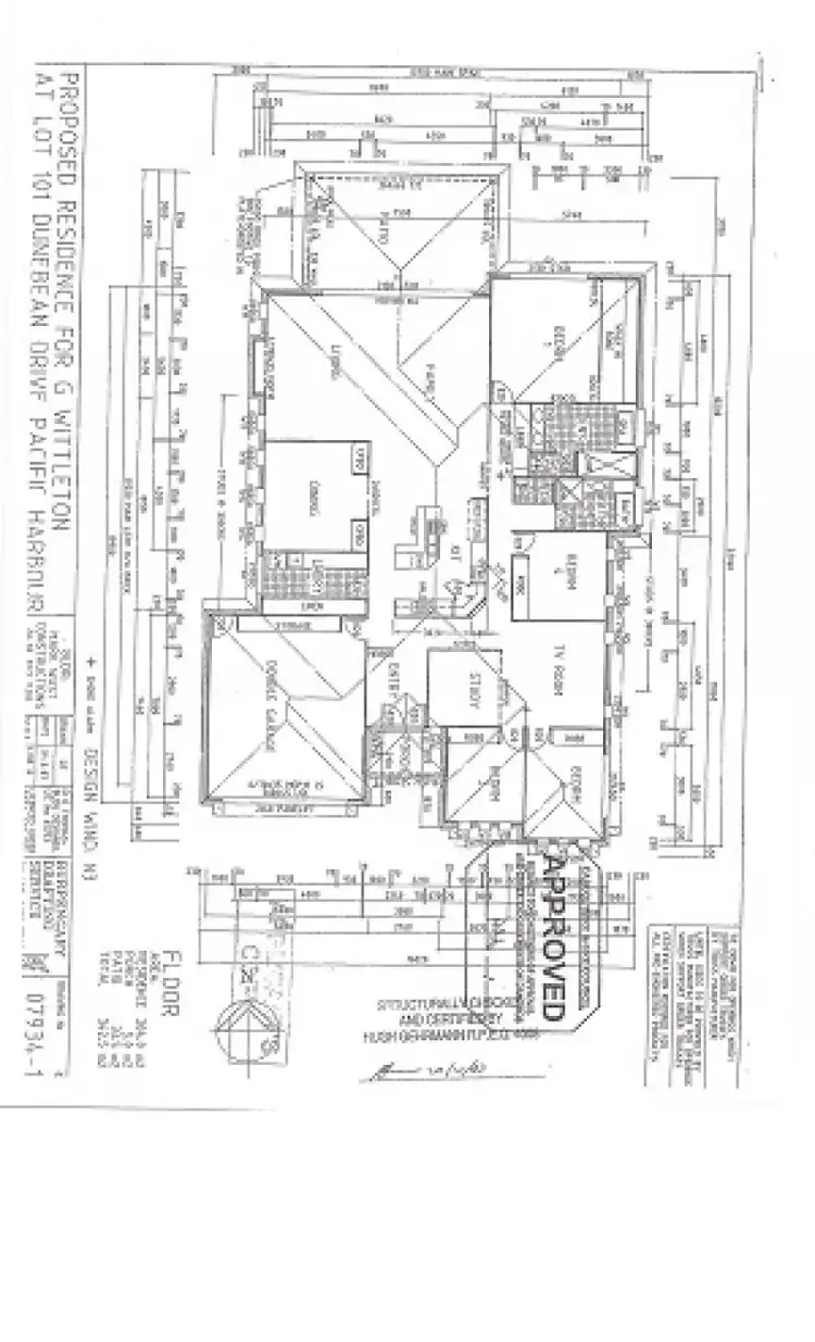 Floorplan of Homely house listing, 16 Dunebean Drive, Banksia Beach QLD 4507