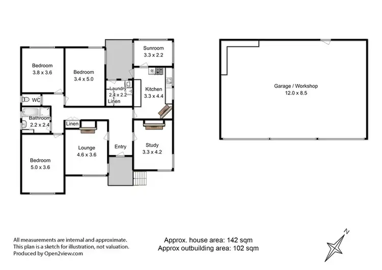 Floorplan of Homely house listing, 159 Main Street, Huonville TAS 7109