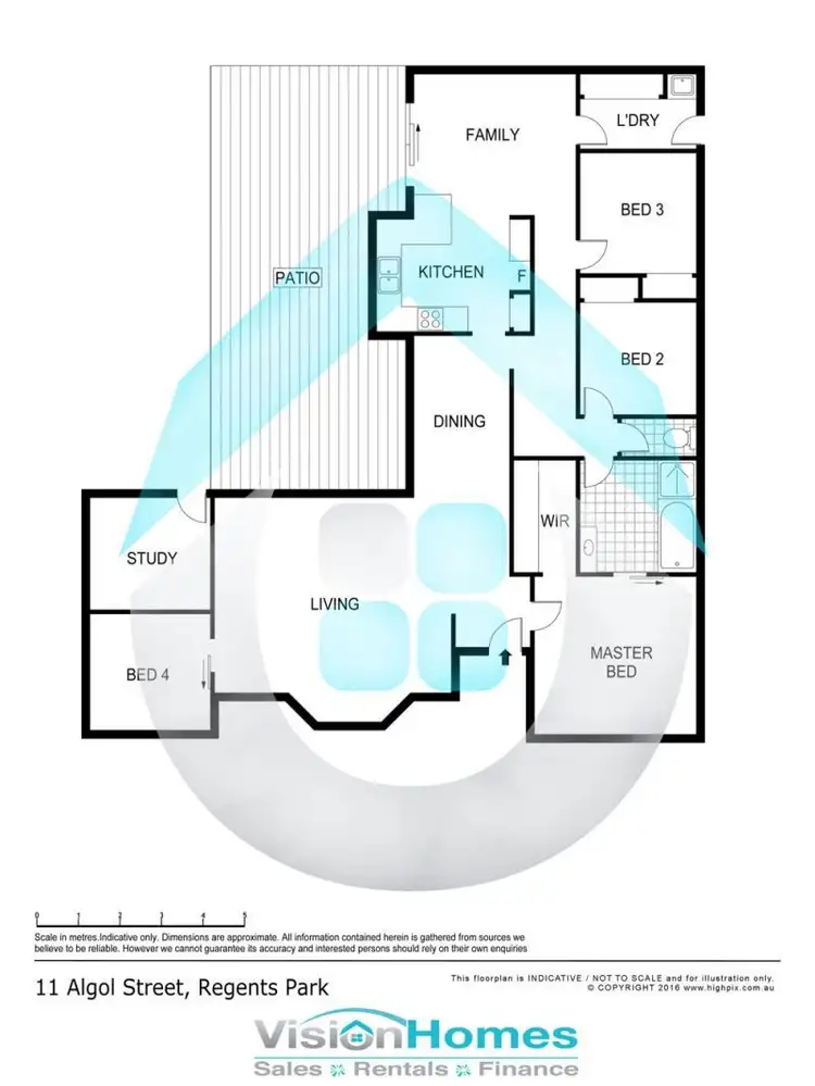Floorplan of Homely house listing, 11 Algol Street, Regents Park QLD 4118